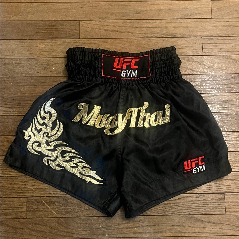 UFC Gym Black Muay Thai Shorts